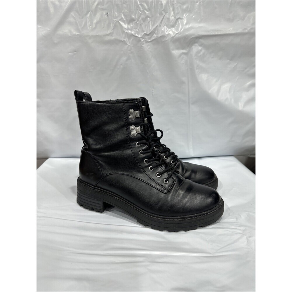 Dr. Martens 1460 26925001 Boots Women's US 8 Black Leather Platform EBS1078